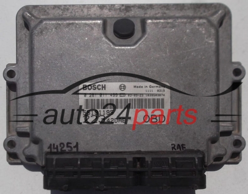 CENTRALITA DE MOTOR FIAT DOBLO BOSCH 0 281 011 499, 0281011499, 55191195, 22342DAE