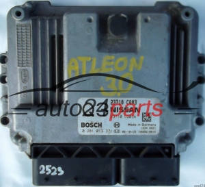 ECU ENGINE CONTROLLER NISSAN ATLEON 3.0 DCI BOSCH 0281013371, 0 281 013 371, 23710CQ03 Q3, 23710-CQ03A 