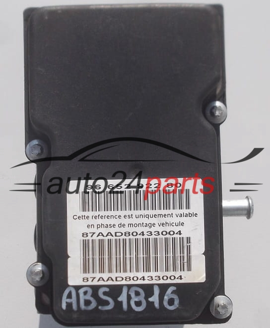 BOMBA HIDRAULICA Y CENTRALITA ABS CITROEN PEUGEOT BOSCH 0 265 231 974,  96 601 071 80,  96 652 922 80 