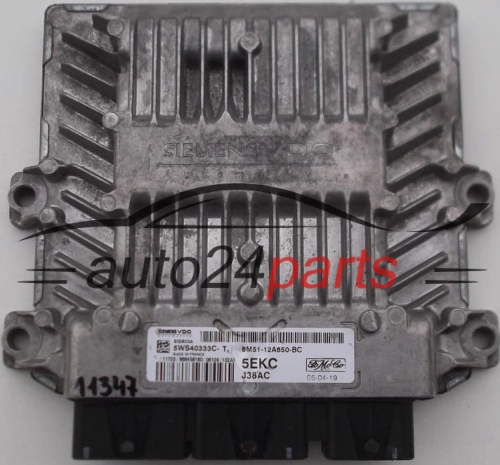 KOMPUTER STEROWNIK SILNIKA FORD FOCUS C-MAX 2.0 TDCI 8M51-12A650-BC, 8M5112A650BC, 5WS4033C-T, 5EKC - 