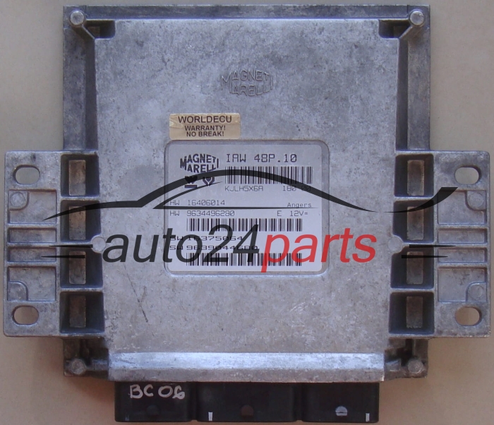Μονάδα Ελέγχου Κινητήρα  CITROEN PEUGEOT MAGNETI MARELLI IAW 48P.10,  HW 16406014