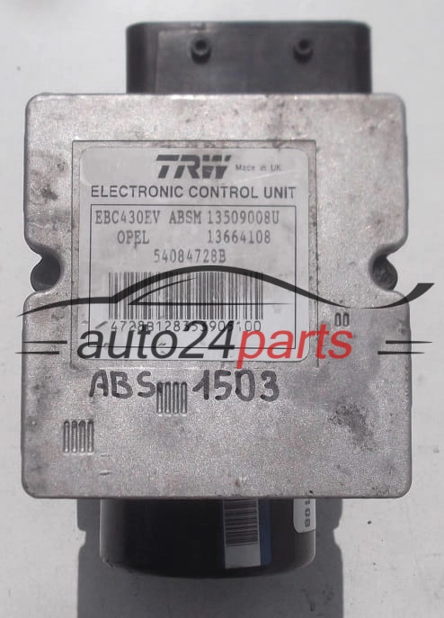 POMPE ABS OPEL VECTRA C SIGNUM 13172568 TRW, 13664108, 54084728B, 13509008U