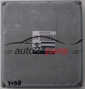 KOMPUTER STEROWNIK SILNIKA NISSAN ALMERA 1.5 MEC20605, MEC20-605 YE B1 1719, 1Z13, 2122 -  7498, 7499