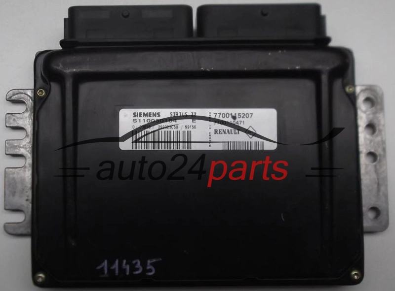 Centralina do motore RENAULT CLIO SIEMENS S110030104 E