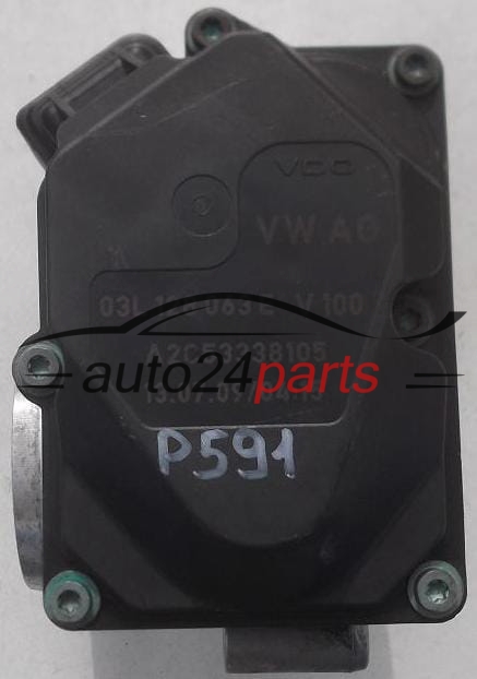 CORPO DE BORBOLETA VOLKSWAGEN AUDI CONTINENTAL VDO A2C53338105, 03L 128 063 E