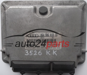 ECU CENTRALITA DE MOTOR AUDI A3 1.8 20V 06A906018CD, 06A 906 018 CD, BOSCH 0261204993, 0 261 204 993 BENZIN V01 26SA6115