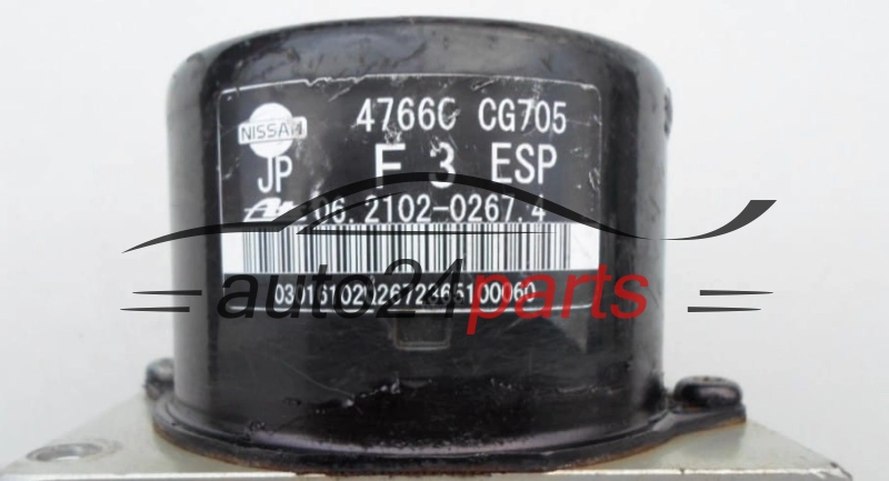 POMPE HYDRAULIQUE ET CALCULATEUR d'ABS INFINITI FX35 FX45 47660 CG705,  ATE 06.2102-0267.4