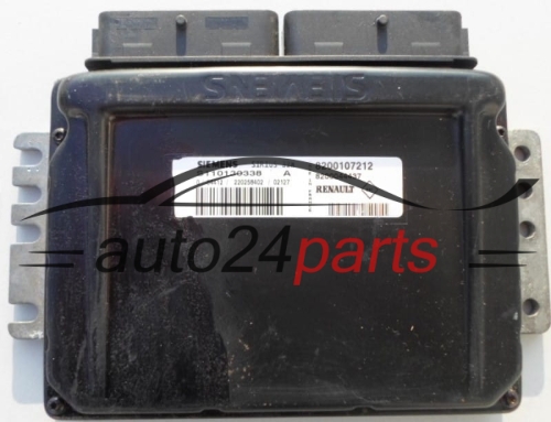ECU ENGINE CONTROLLER  RENAULT 1.4 SIEMENS S110130338 A,  8200107212, 8200044437