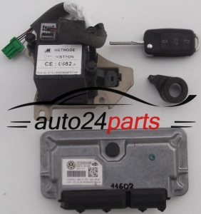Μονάδα Ελέγχου Κινητήρα VOLKSWAGEN SEAT IBIZA 1.4 MAGNETI MARELLI MY2 4HV.BK, MY24HVBK, 03C 906 024 BK, 03C906024BK, 61601.502.06, 6160150206