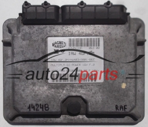 ECU ENGINE CONTROLLER FIAT MULTIPLA BI-POWER MAGNETI MARELLI IAW 4GF.2M, IAW4GF2M, 46761568, 61600.400.02 F, 6160040002 F