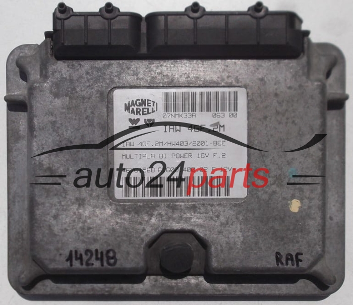 ecu engine control module FIAT MULTIPLA BI-POWER 1.6 16V