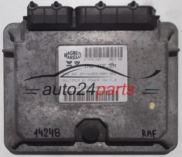 ecu engine control module FIAT MULTIPLA BI-POWER 1.6 16V
