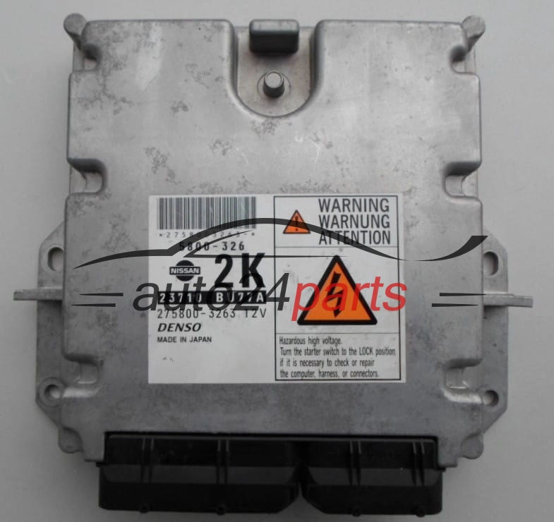 CENTRALINA DO MOTORE NISSAN 2.2 DCI Denso 275800-3263, 23710 BU77A