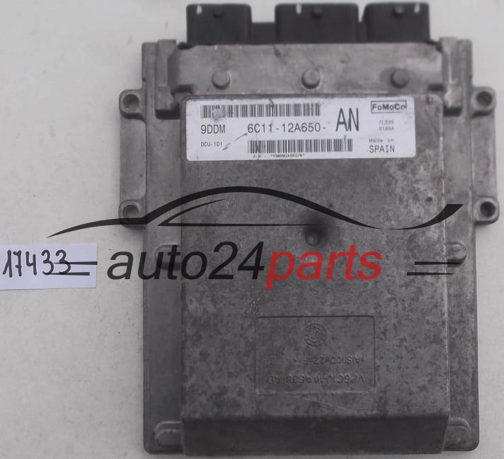 ECU ENGINE CONTROLLER FORD TRANSIT 2.4 TDCI FoMoCo 6C11-12A650-AN