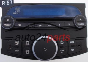 RADIO CD MP3 CHEVROLET 95 986 359 / 95986359 / AGC9113RM -