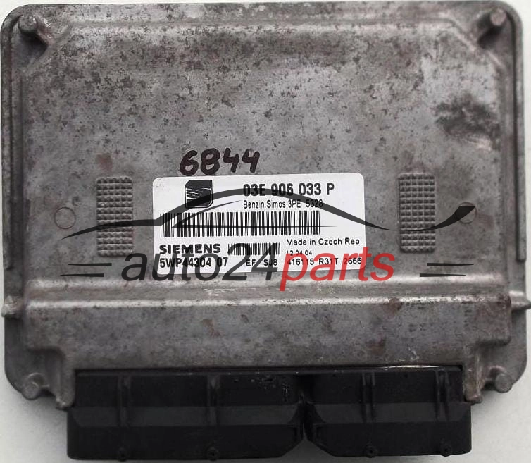 KOMPUTER STEROWNIK SILNIKA SEAT IBIZA 1.2 SIEMENS BENZIN SIMOS 3PE 5328 5WP44304 03E906033P