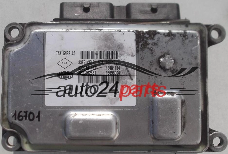 Μονάδα Ελέγχου Κινητήρα RENAULT CLIO 1.2 Magneti Marelli IAW 5NR2.C5