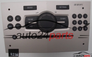 RADIO CD MP3 OPEL CORSA 497 316 088 / 497316088 / 13 254 191 AQ / 13254191AQ / CD30 