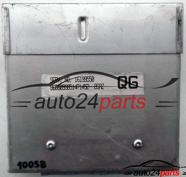  ECU CENTRALITA DE MOTOR DAEWOO ESPERO 1.5, 16199550 QG