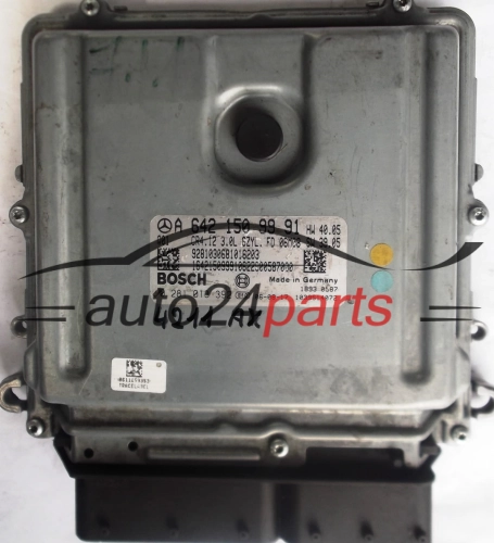 KOMPUTER STEROWNIK SILNIKA MERCEDES A6421509991, 6421509991, A 642 150 99 91 BOSCH 0281013392, 0 281 013 392 - 