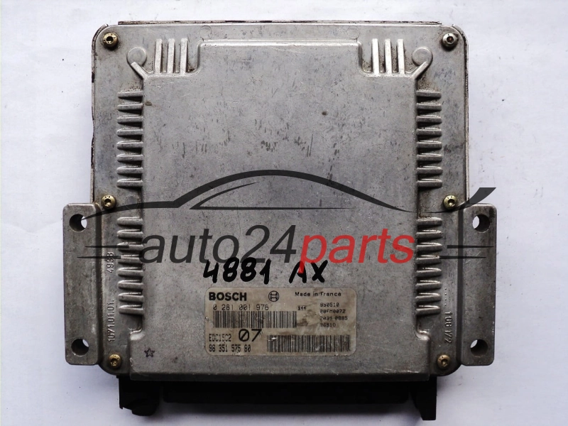 ECU ENGINE CONTROLLER CITROEN XSARA PEUGEOT 306 2.0 BOSCH 0281001976