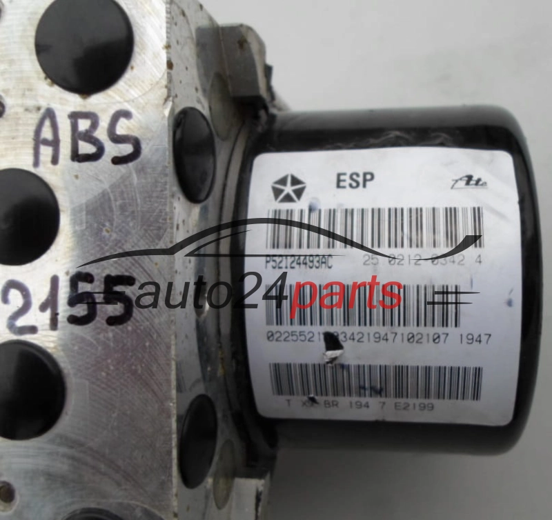 JEEP GRAND CHEROKEE P52124493AC, ATE 25.0212-0342.4