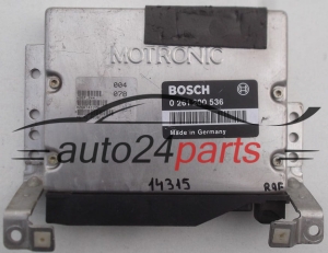 Centralina do motor Alfa Romeo 155 2.0 8V 0261200536