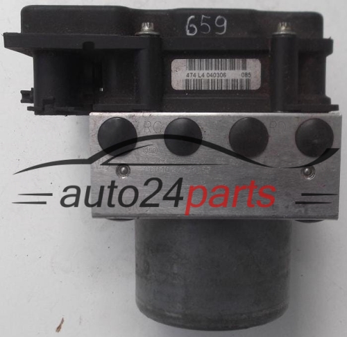 ABS CENTRALINA POMPA CITROEN BERLINGO XSARA PICASSO PEUGEOT PARTNER BOSCH 0 265 231 522, 0265231522, 96 607 798 80, 9660779880, 0 265 800 415, 0265800415