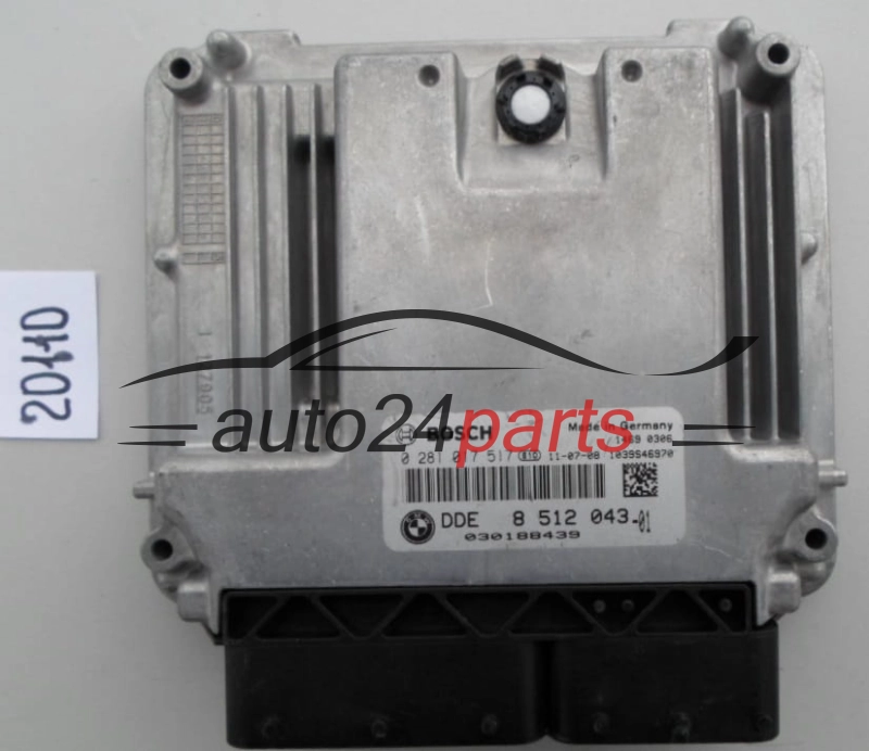 KOMPUTER STEROWNIK SILNIKA BMW BOSCH 0 281 017 517, DDE 8 512 043