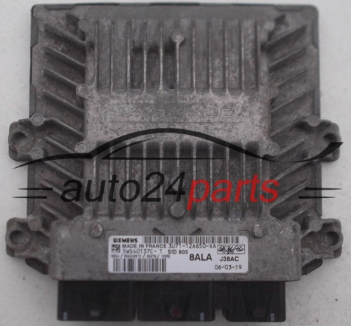 ECU ENGINE CONTROLLER FORD FOCUS C-MAX 2.0 TDCI SIEMENS 5WS40137C-T,  FoMoCo 3U71-12A650-XA