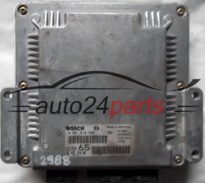 MOTORSTEUERGERÄT ECU STEUERGERÄT PEUGEOT 406 2.0 HDI BOSCH 0281010590, 0 281 010 590, 9643527480, 96 435 274 80, EDC15C2 65