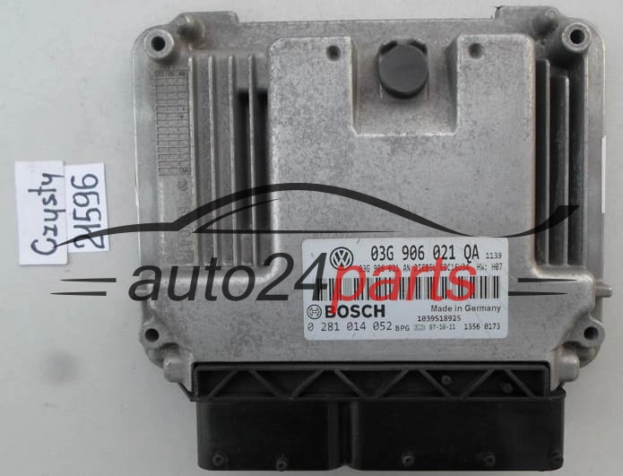 Sterownik silnika Volkswagen Golf 1.9 TDI 0281014052 03G906021QA