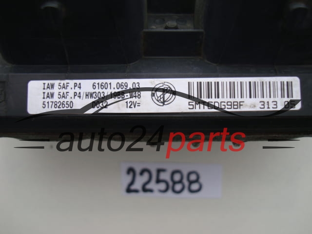 CENTRALITA DE MOTOR FIAT PUNTO IAW 5AF.P4, IAW5AFP4, 51782650