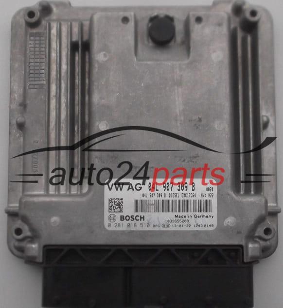 Μονάδα Ελέγχου Κινητήρα VOLKSWAGEN GOLF 1.6 TDI BOSCH 0 281 018 510,  04L 907 309 B