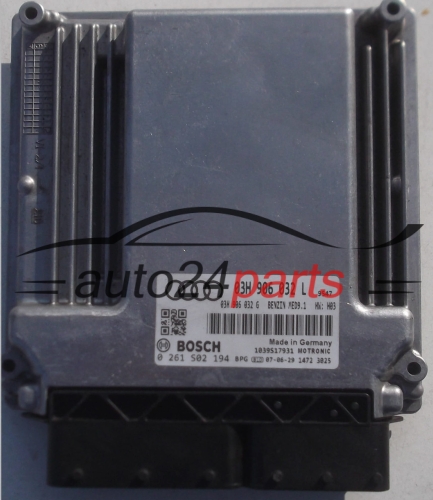 MOTORSTEUERGERÄT ECU STEUERGERAT AUDI Q7 3.6 FSI BOSCH 0261S02194
