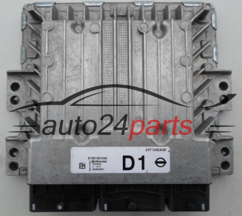 MOTORSTEUERGERÄT ECU STEUERGERÄT NISSAN QASHQAI 1.5 DCI Continental S180193103A, 842839547, 237104EA0B, SID309