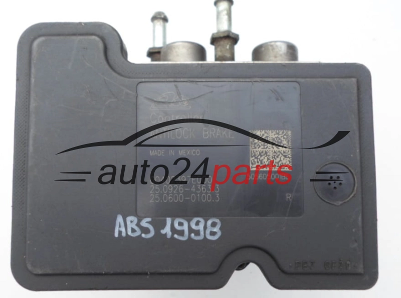 Αντλία αβς  CHRYSLER VOYAGER 2.8 CRD  00402397E000, ATE 25.0926-4363.3