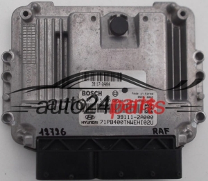ECU CENTRALITA DE MOTOR HYUNDAI I20 1.6 CRDI BOSCH 0 281 015 495, 0281015495, 39111-2A000, 391112A000