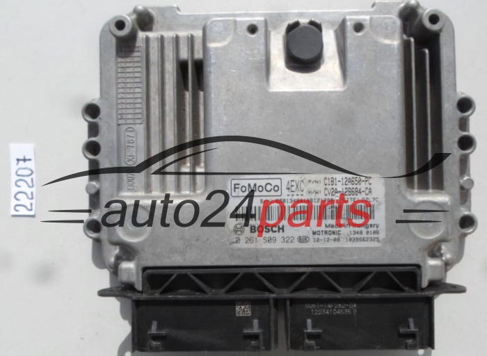 Μονάδα Ελέγχου Κινητήρα FORD FOCUS BOSCH 0 261 S09 322, 0261S09322, C1B1-12A650-PC, C1B112A650PC