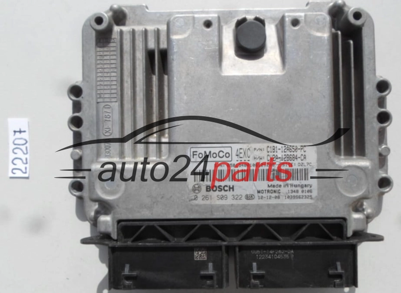 Μονάδα Ελέγχου Κινητήρα FORD FOCUS BOSCH 0 261 S09 322, 0261S09322, C1B1-12A650-PC, C1B112A650PC
