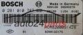 ECU ENGINE CONTROLLER RENAULT MASTER 2.2 DCI BOSCH 0281010787, 0 281 010 787 HOM8200091428 8200132175