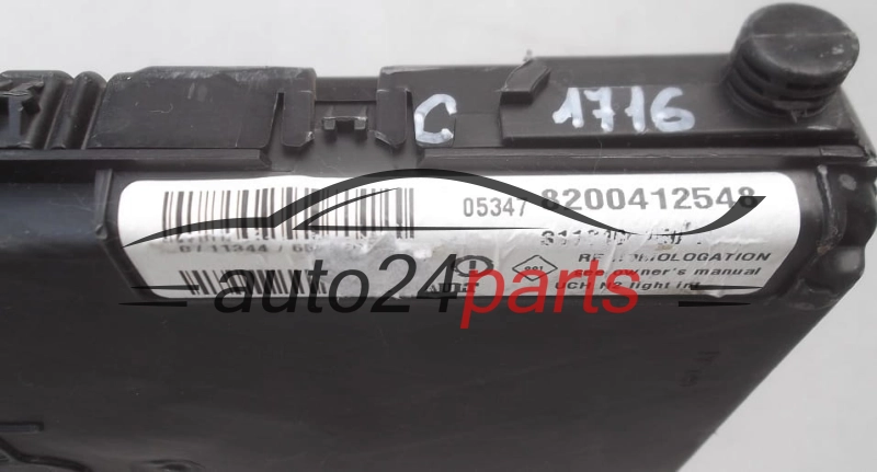 CONFORT MODULE RENAULT MEGANE S118400150 F, S118400150F, 8200412548