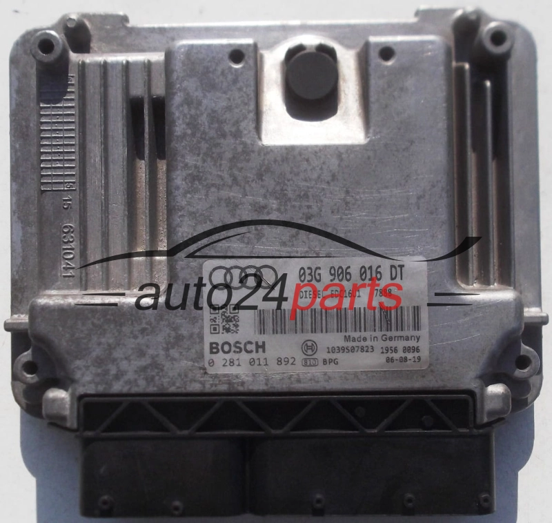 ECU CENTRALITA DE MOTOR AUDI A3 2.0 TDI BOSCH 0281011892