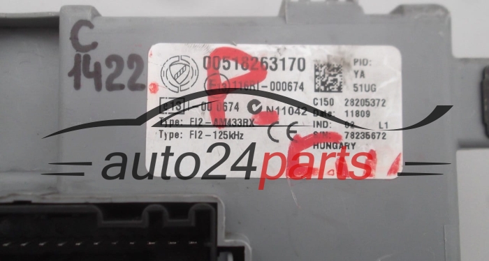 COMFORT CONTROL MODULE FIAT GRANDE PUNTO DELPHI 28205372, 00518263170