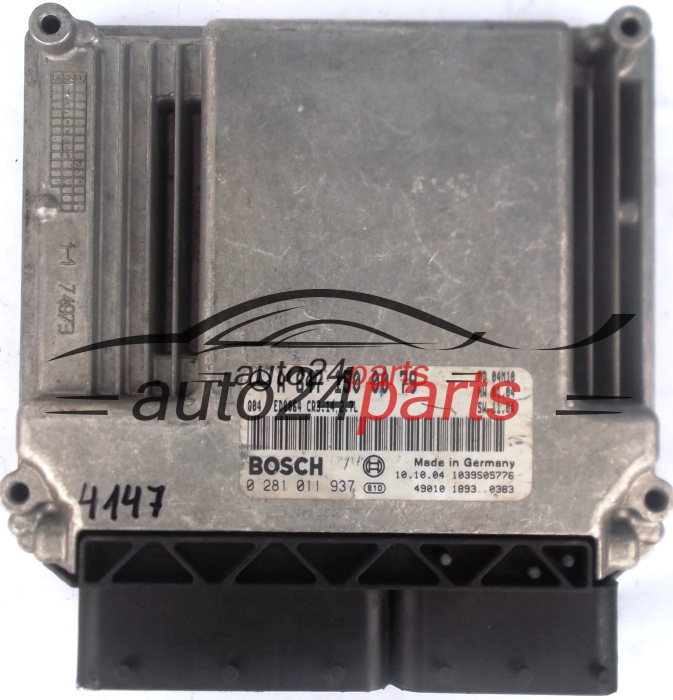 MERCEDES W211 E270 2.7 CDI BOSCH 0281011937, 0 281 011 937, A6471500079, A 647 150 00 79, 6461500079 ED0064 CR3.14, 1039S05776