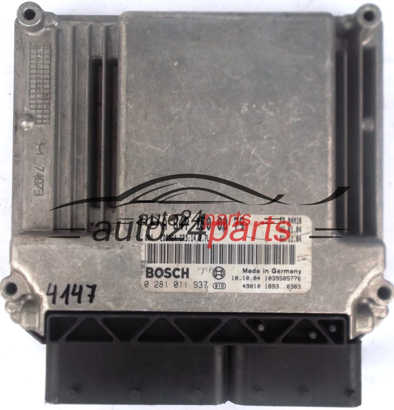 MERCEDES W211 E270 2.7 CDI BOSCH 0281011937, 0 281 011 937, A6471500079, A 647 150 00 79, 6461500079 ED0064 CR3.14, 1039S05776