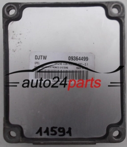 ECU CENTRALITA DE MOTOR OPEL ASTRA CORSA ZAFIRA DELPHI DELCO 09364499 DJTW, 09364499DJTW, HSFI-2.1