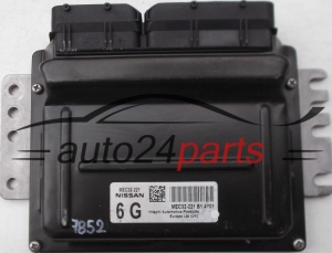 CALCULATEUR MOTEUR NISSAN ALMERA, MEC32-221 B1, MEC32221 B1, MEC32221B1, 4Y01, 6G