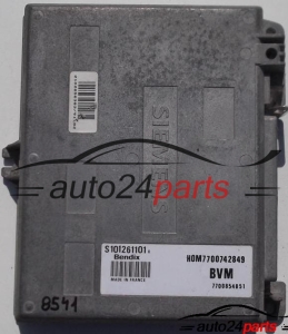 ECU CENTRALITA DE MOTOR RENAULT CLIO 1.8 S101261101, HOM7700742849, 7700854851 