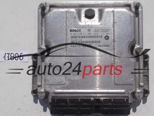 KOMPUTER STEROWNIK SILNIKA CHRYSLER VOYAGER 2.5 BOSCH 0 281 010 814